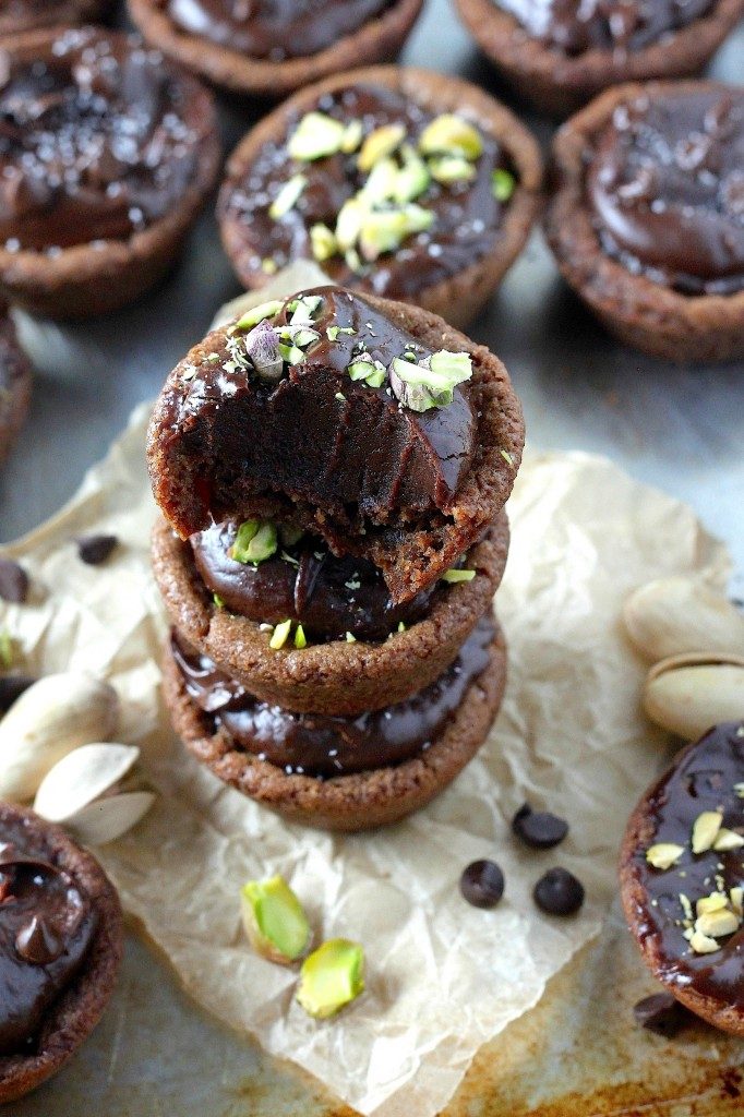Nutella Fudge Cookie Cups