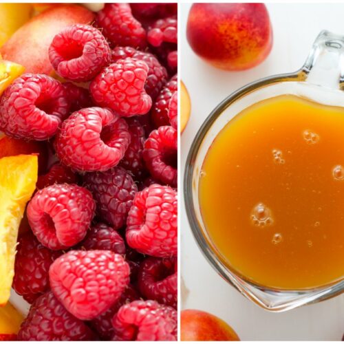 Raspberry Peach Iced Tea Lemonade