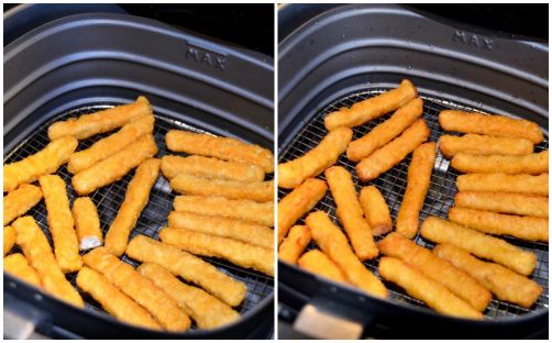 Les nuggets (Kip Fingers) avant - après