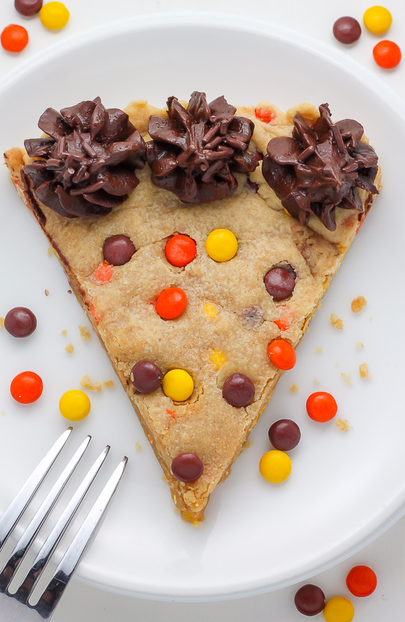 Reese's Pieces Peanut Butter Cookie Cake