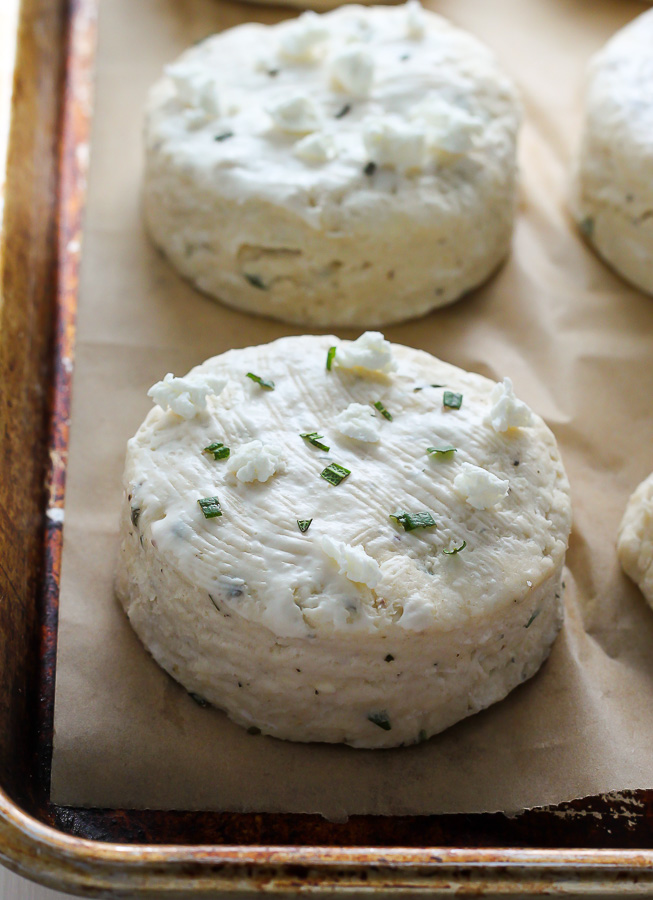 Rosemary Goat Cheese Biscuits
