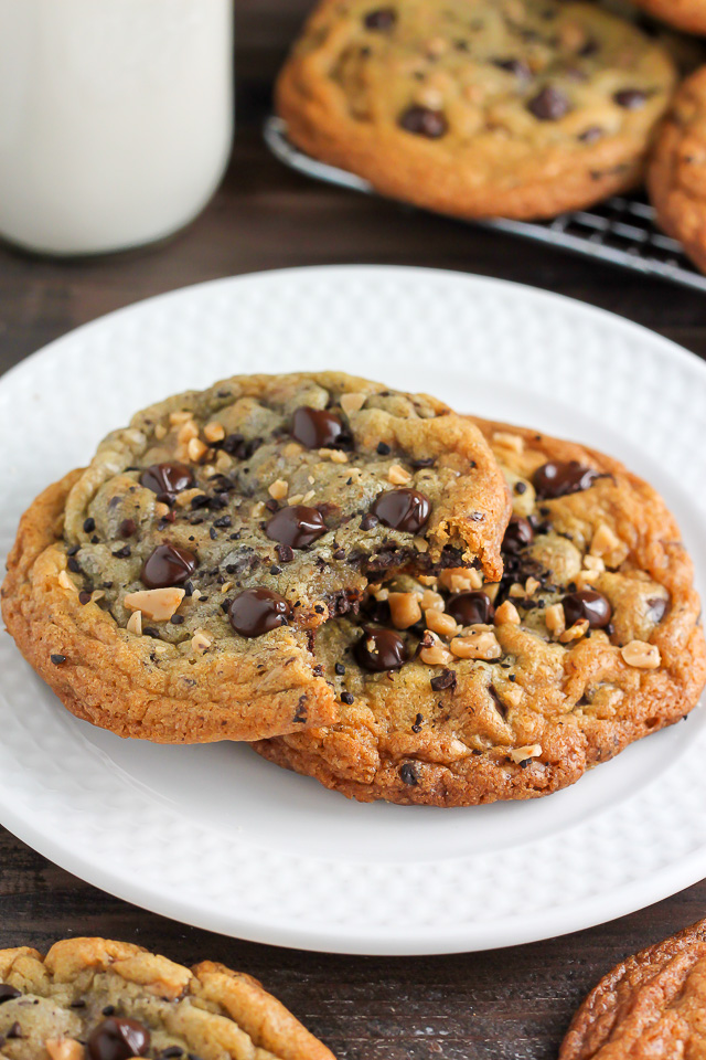 Espresso Toffee Chocolate Chip Cookies