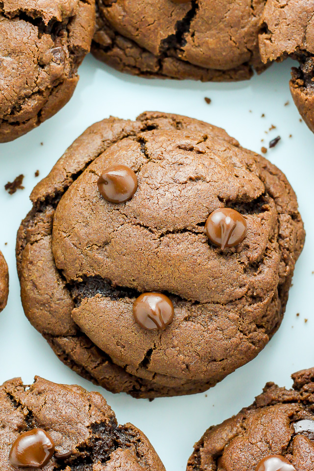 Triple Chocolate Cookies