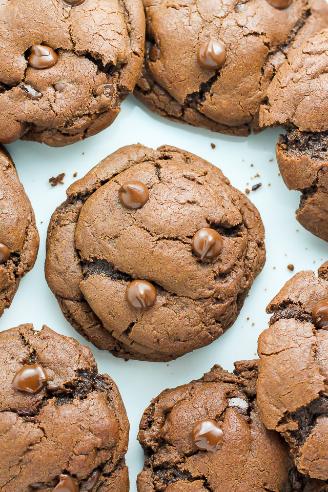 Triple Chocolate Cookies