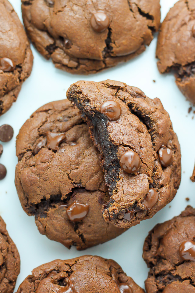 Triple Chocolate Cookies