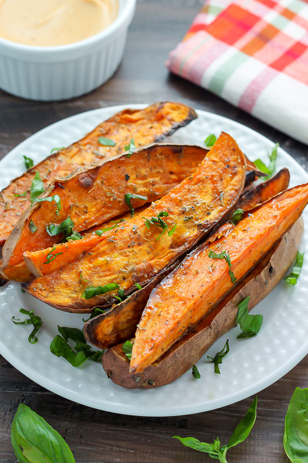 Extra Crispy Sweet Potato Wedges