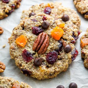 Healthy Cranberry Oatmeal Cookies