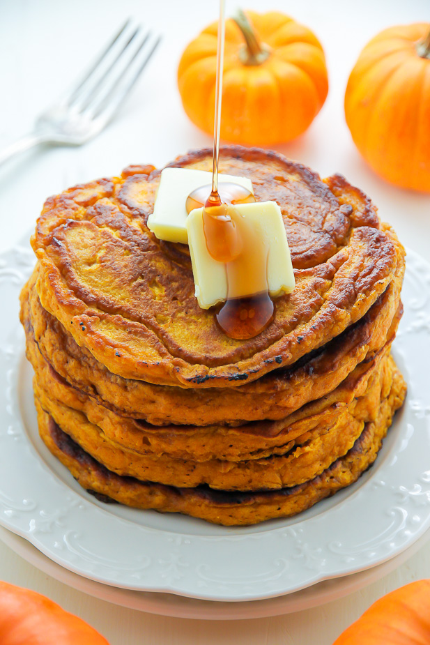 Fluffy Pumpkin Pancakes