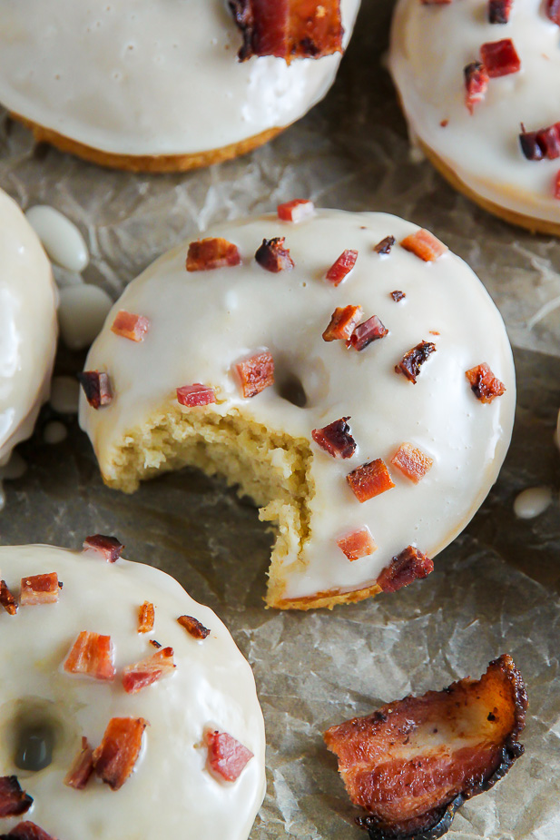 If you love sweet and salty these Maple Bacon Donuts are a must try!!! Baked, not fried, and ready in 20 minutes.