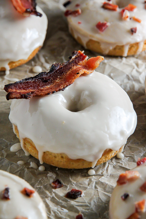 If you love sweet and salty these Maple Bacon Donuts are a must try!!! Baked, not fried, and ready in 20 minutes.