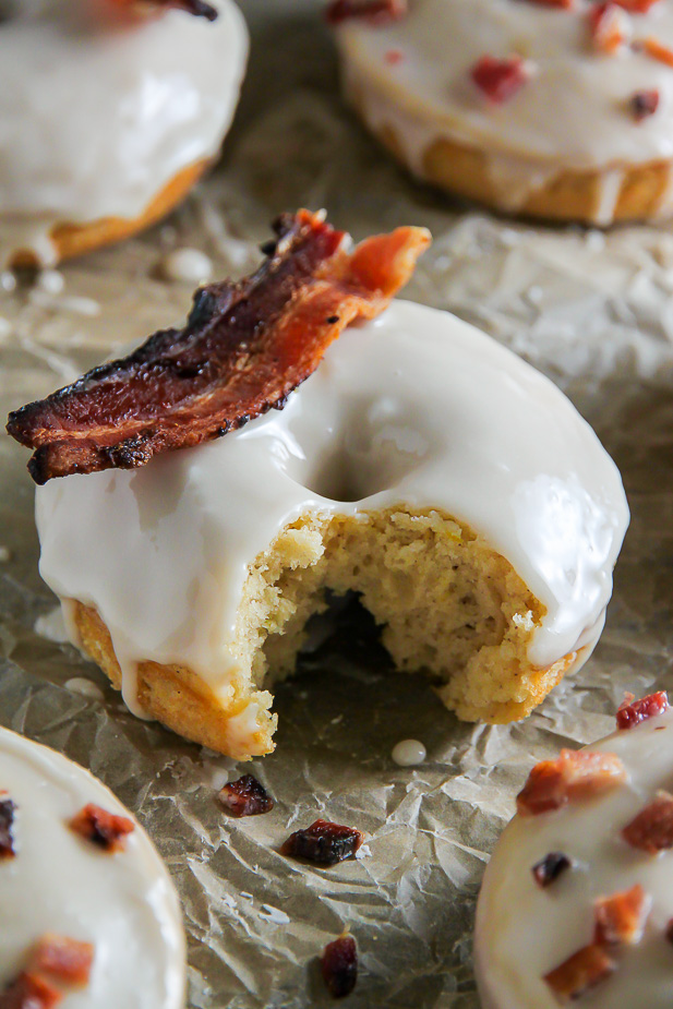 If you love sweet and salty these Maple Bacon Donuts are a must try!!! Baked, not fried, and ready in 20 minutes.