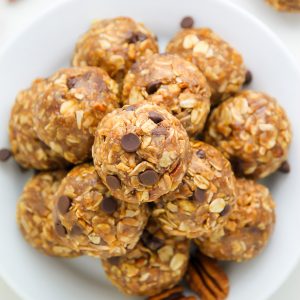 Healthy and wholesome Pecan Pie Energy Bites are sweet, chewy, and made with real ingredients you can feel good about.