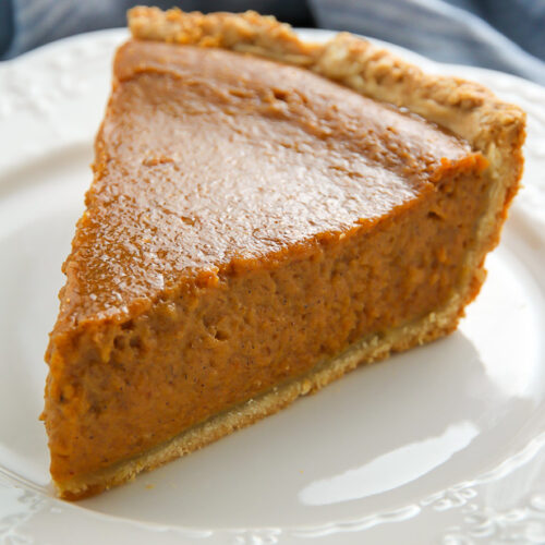 Chai Spice Pumpkin Pie