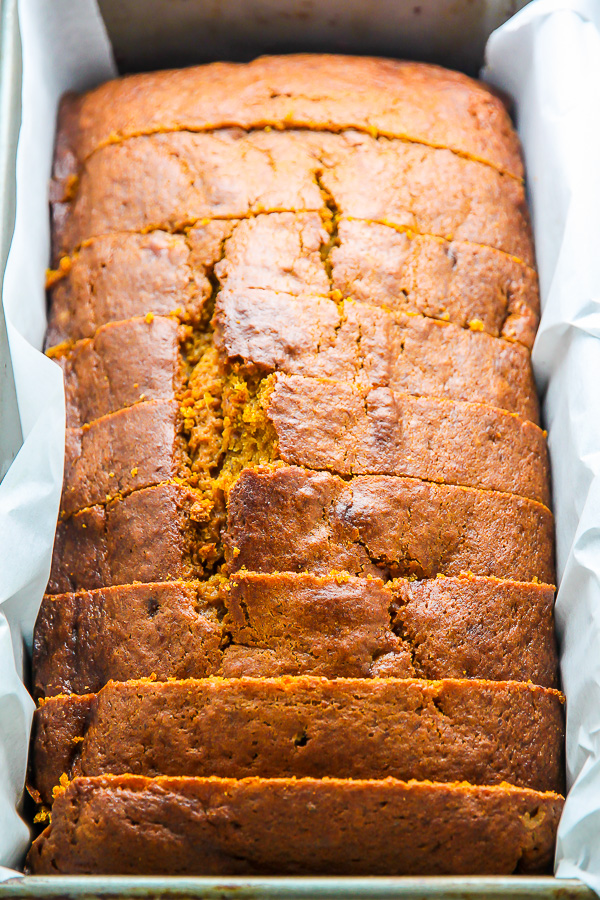 Brown butter and pumpkin make this banana bread irresistible!