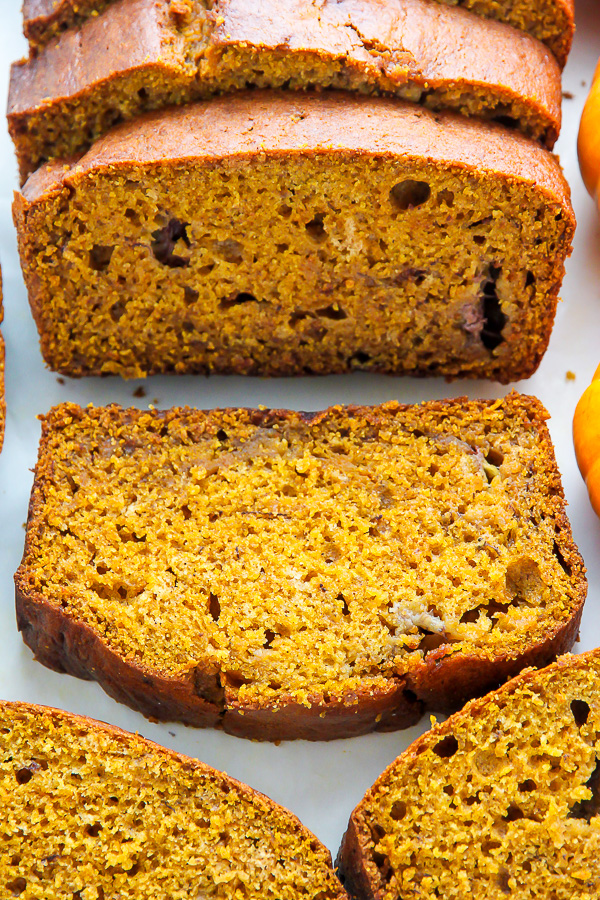 Brown butter and pumpkin make this banana bread irresistible!