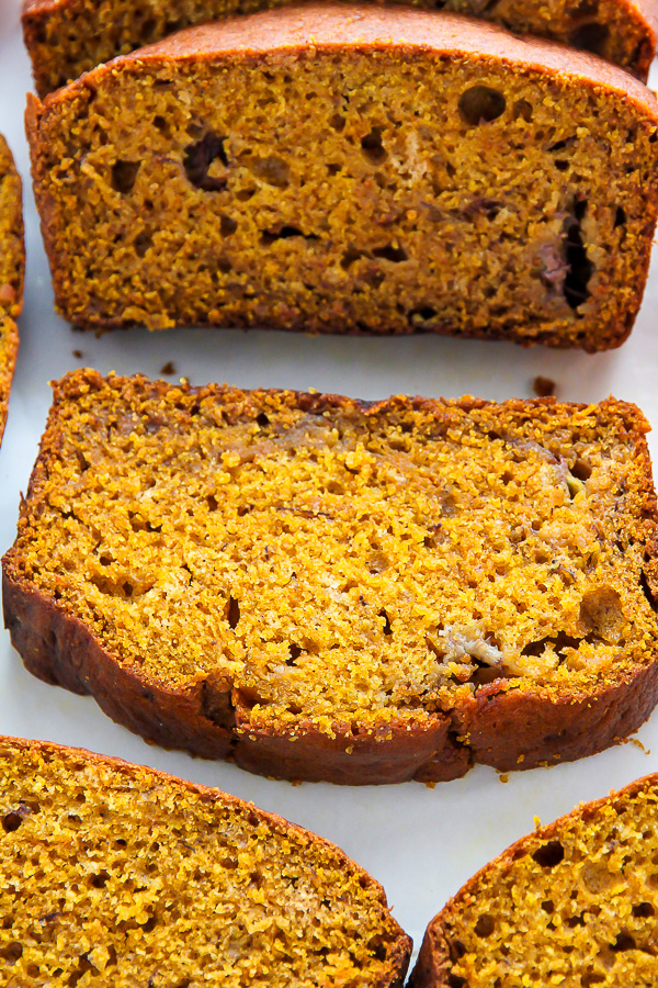 Brown butter and pumpkin make this banana bread irresistible!