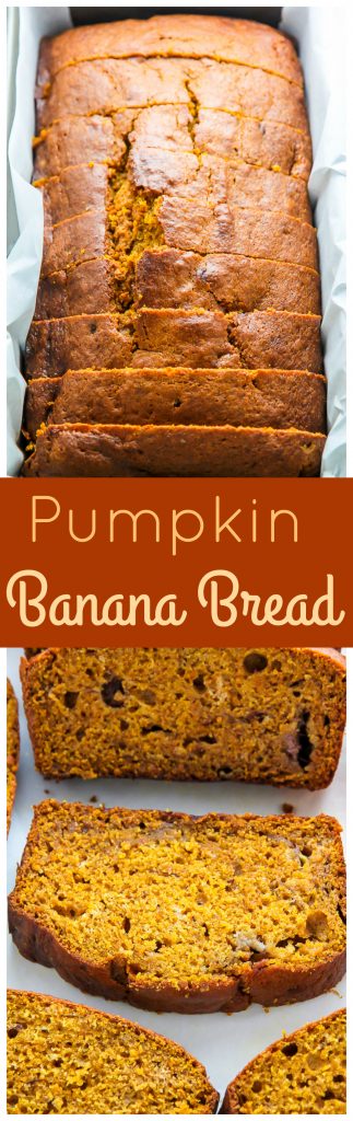 Brown butter and pumpkin make this banana bread irresistible!