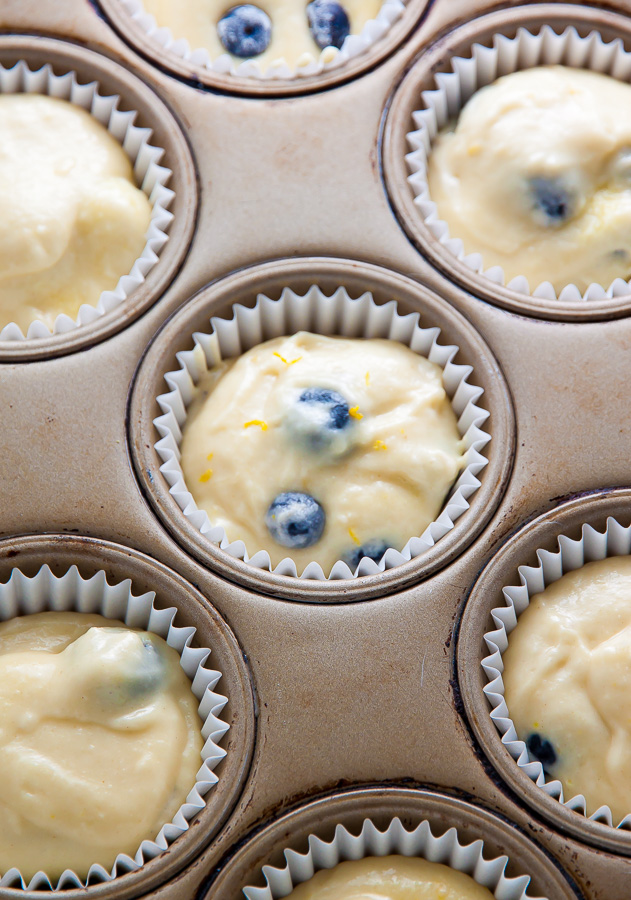 My favorite Lemon Blueberry Cupcakes! Topped with homemade Lemon Cream Cheese Frosting and Fresh Blueberries, they're simply irresistible.