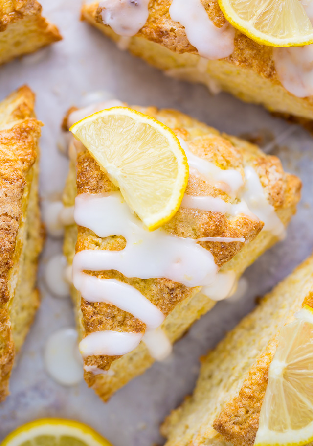 Lemon Ricotta Scones