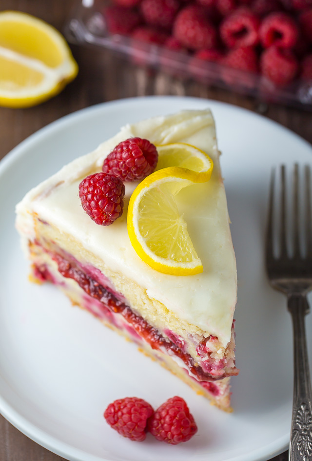 If you like lemons and raspberries you're going to LOVE this Lemon Raspberry Cake!