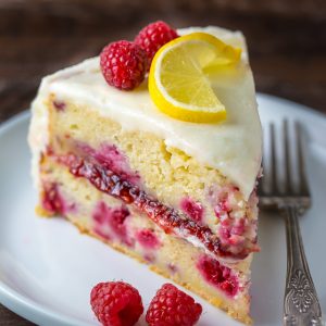 If you like lemons and raspberries you're going to LOVE this Lemon Raspberry Cake!
