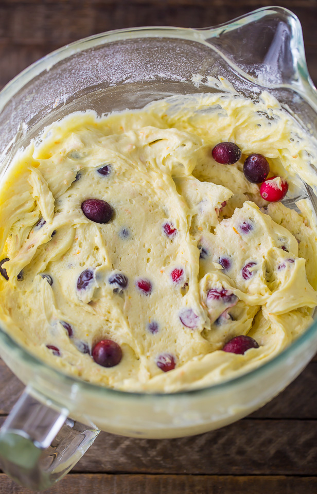 Moist and flavorful Cranberry Orange Cake!