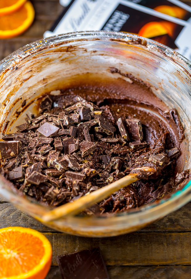 Gooey Chocolate Orange Brownie Cookies are insanely decadent and delicious!!!