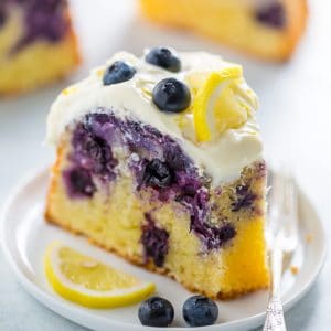 Lemon Blueberry Bundt Cake... Aka how to use up your abundance of blueberries this Summer!!!