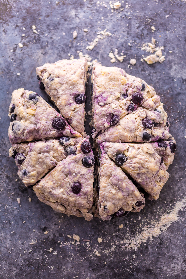 Mmm... these Blueberry Snickerdoodle Scones are so flavorful and perfect for brunch!