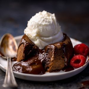 Grand Marnier Molten Chocolate Cakes are rich, decadent, and so delicious! And you won't believe how easy they are to make!