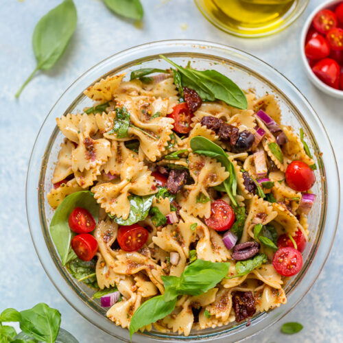 You're going to love this fresh and flavorful pasta salad! And it's delicious served cold, warm, or at room temperature. Try it once... crave it ALWAYS!
