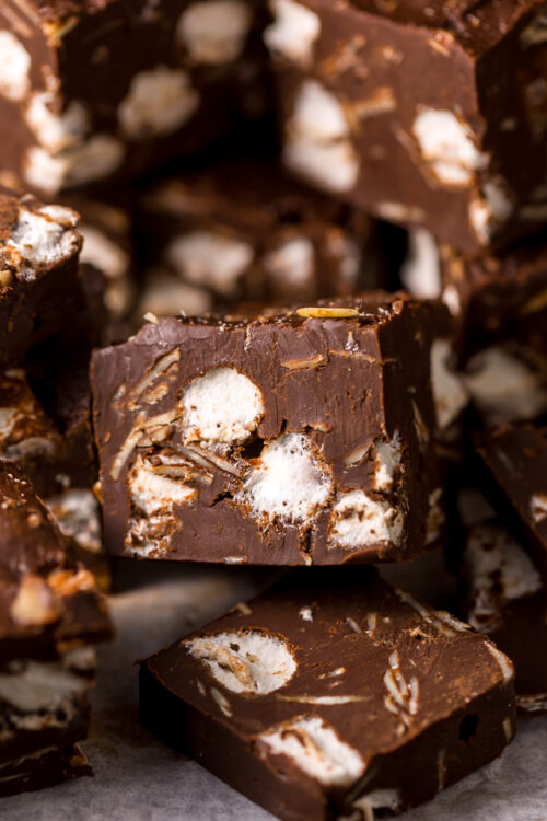 Rocky Road Fudge