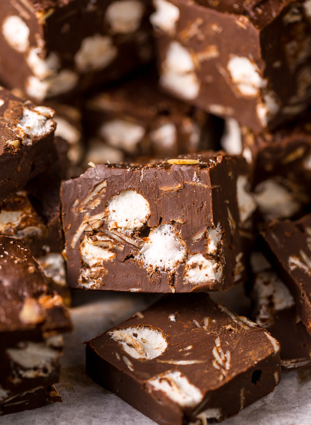 Rocky Road Fudge
