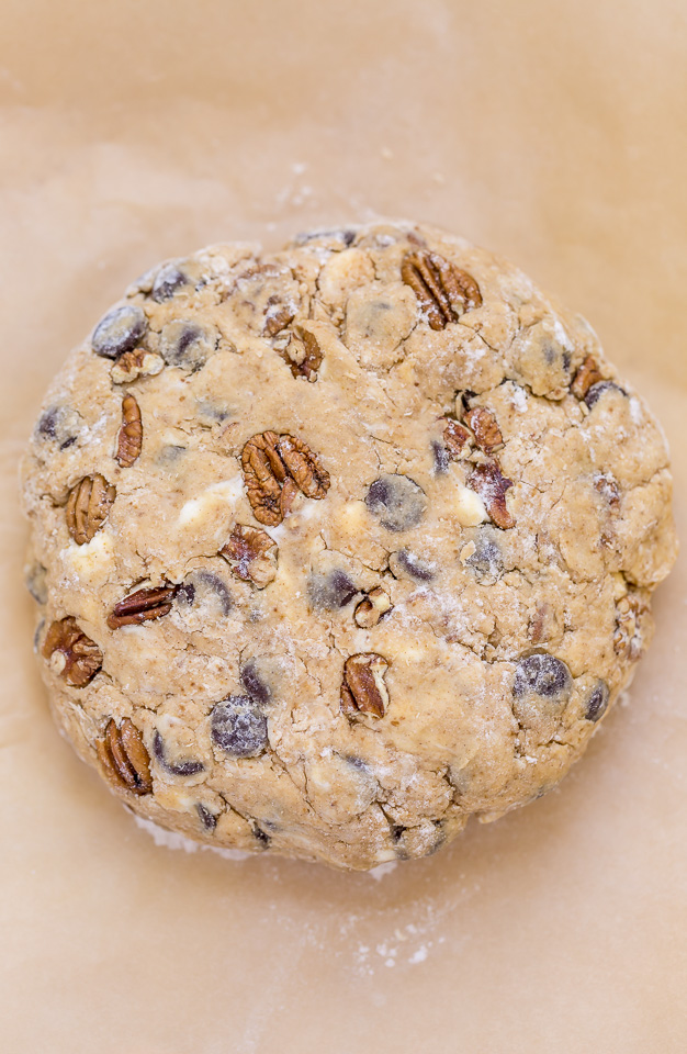 How to shape scone dough for scone recipe.