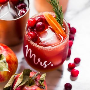 Cranberry Apple Moscow Mule