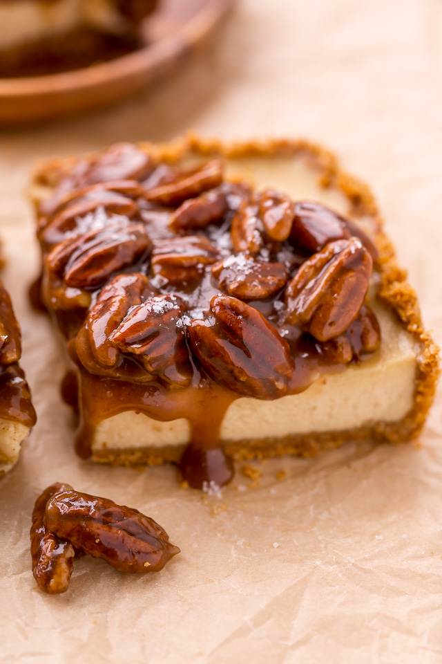 Pecan Pie Cheesecake Bars