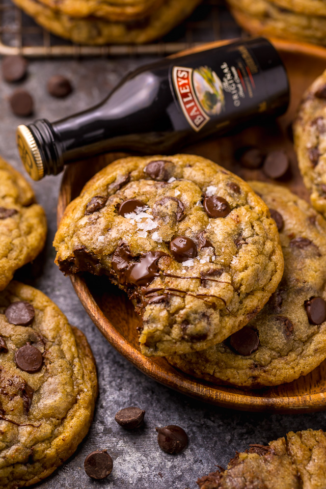 Baileys Irish Cream Chocolate Chip Cookies 