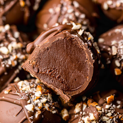 Almond Amaretto Truffles