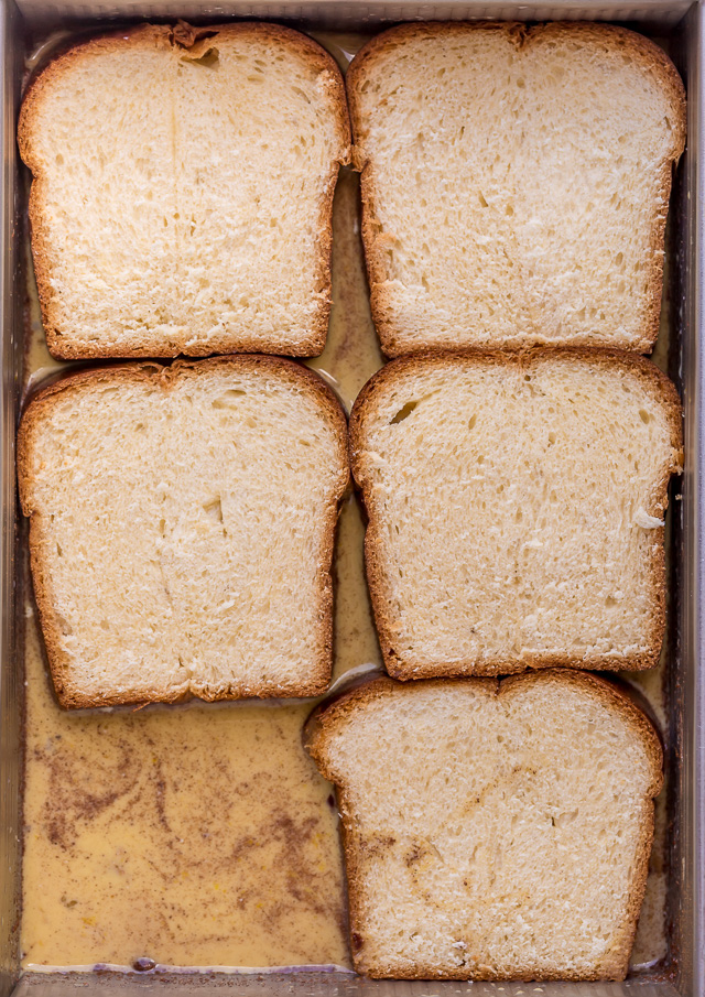 Brown Sugar Butter Pecan French Toast is a decadent breakfast that's perfect for special occasions... like Christmas morning!!! Thick slices of brioche are fried until golden brown and then topped with the most delicious brown sugar butter pecan syrup! So decadent, you don't even need to serve with maple syrup!