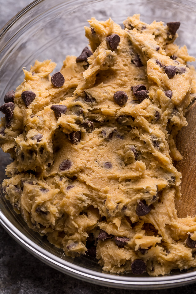 Bust out your cookie sheet, because these thin crispy chocolate chip cookies are a must bake! These cookies bake up golden brown and smell like heaven! Super thin and delightful crisp, these are one of our favorite chocolate chip cookie recipes!