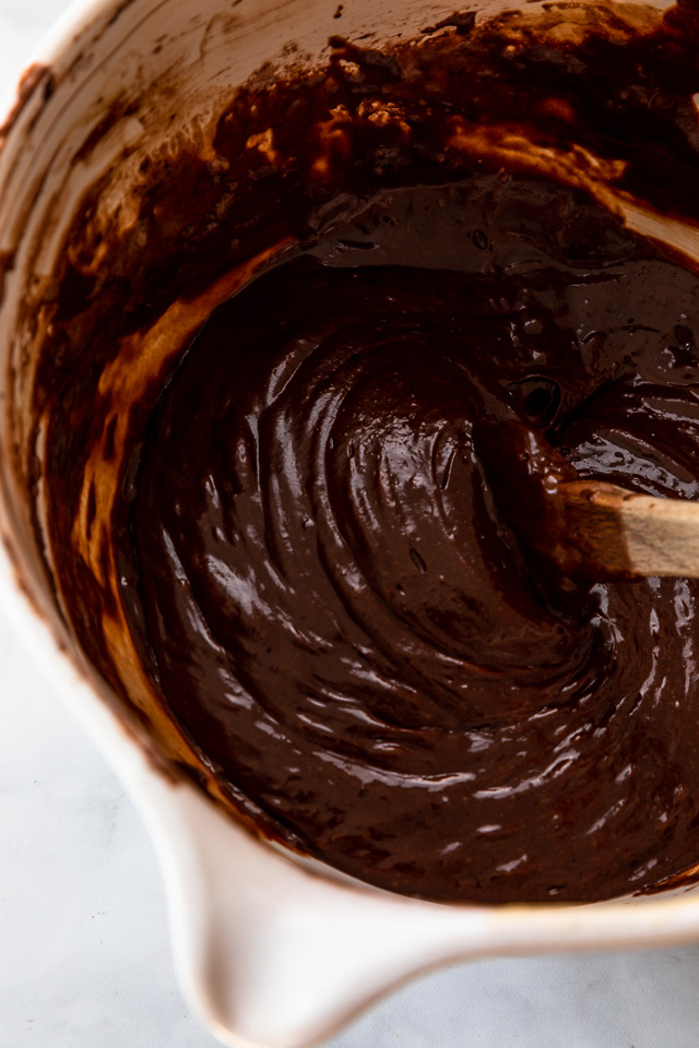 My Double Chocolate Madeleines are fluffy, cakey, and perfect for dunking in tea or coffee! A sweet treat that's sure to please the chocolate lovers in your life! So bust out your madeleine pan and let's get baking!