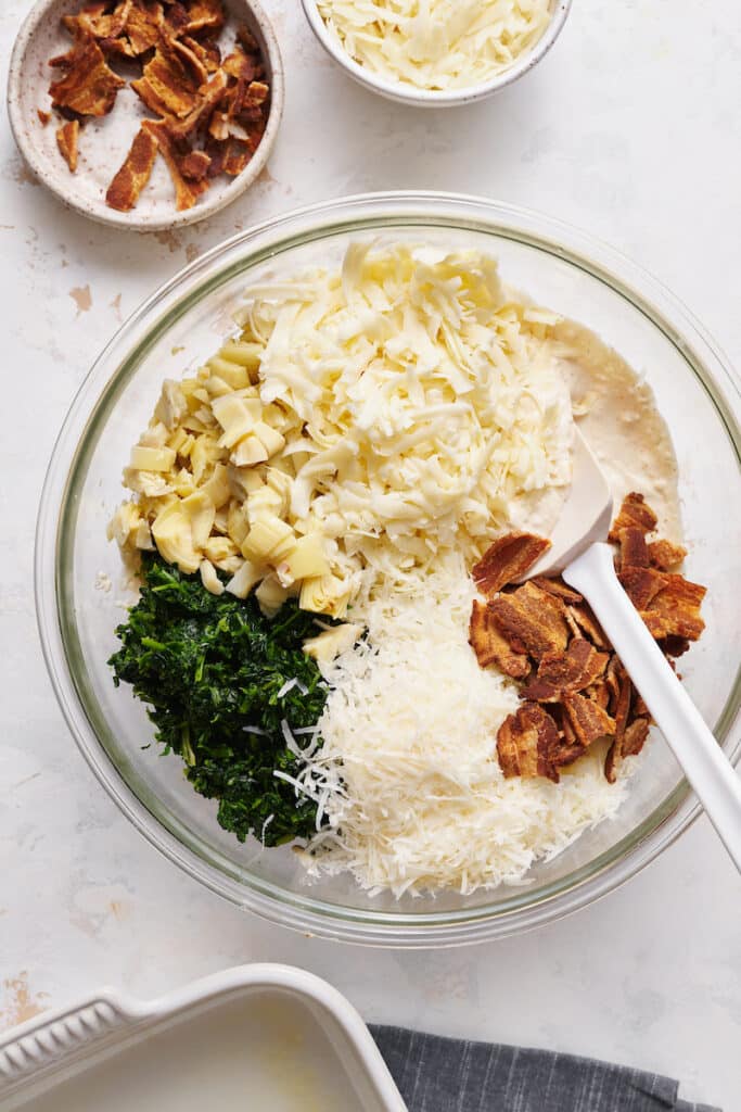 How to make spinach artichoke dip