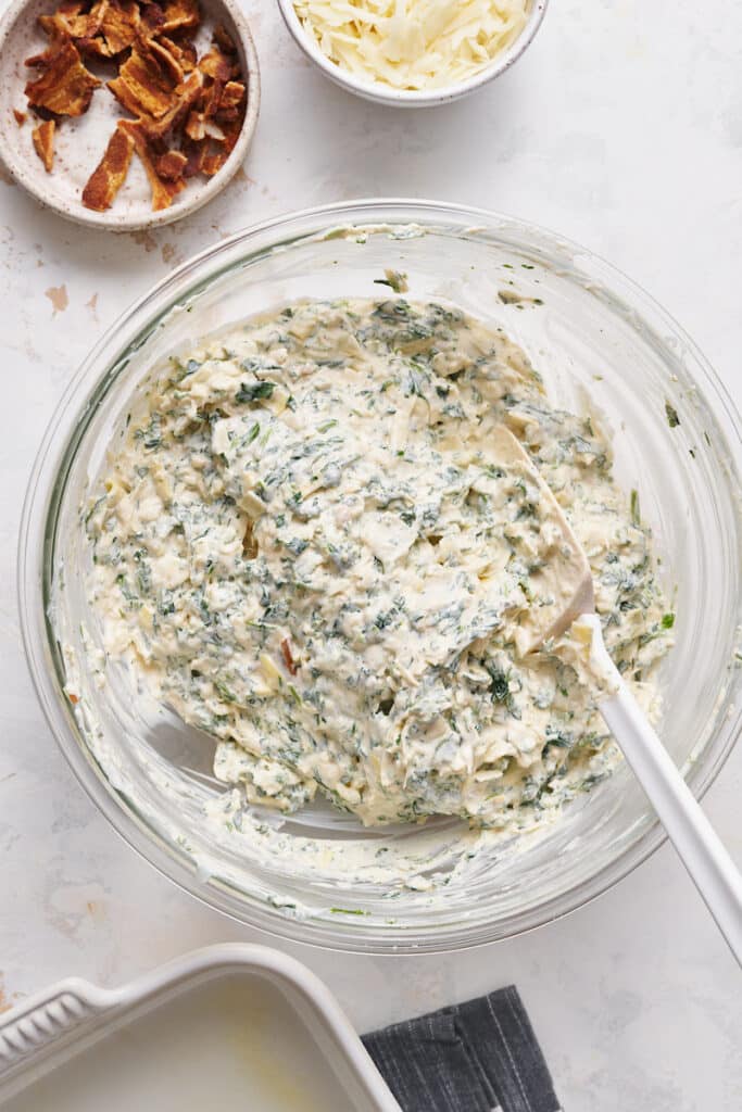 How to make spinach artichoke dip