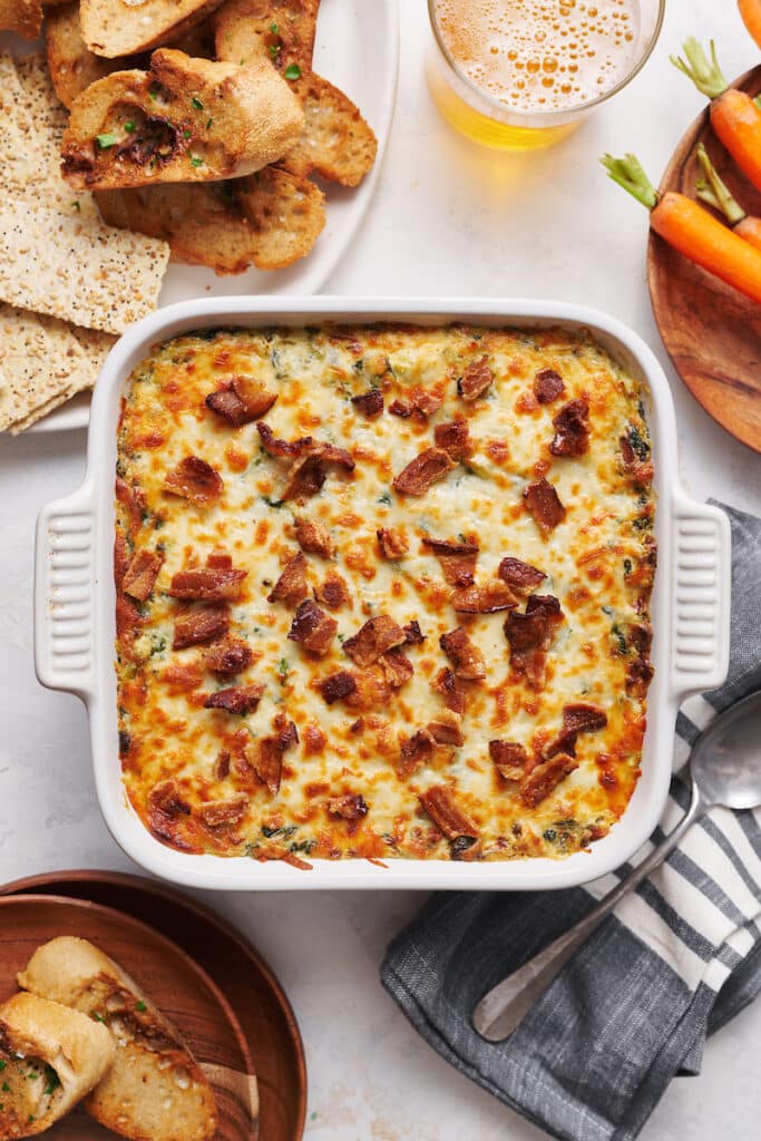 How to make spinach artichoke dip