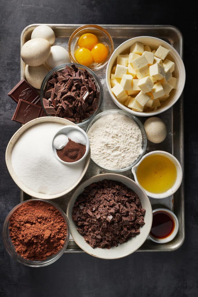 Brownie Ingredients.